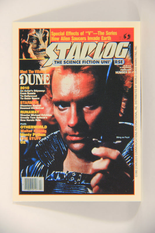 Starlog 1993 Trading Card #50 Dune "Cover Number 51" L007618