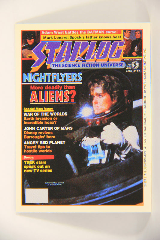 Starlog 1993 Trading Card #57 Aliens Sigourney Weaver "Cover Number 117" L007625