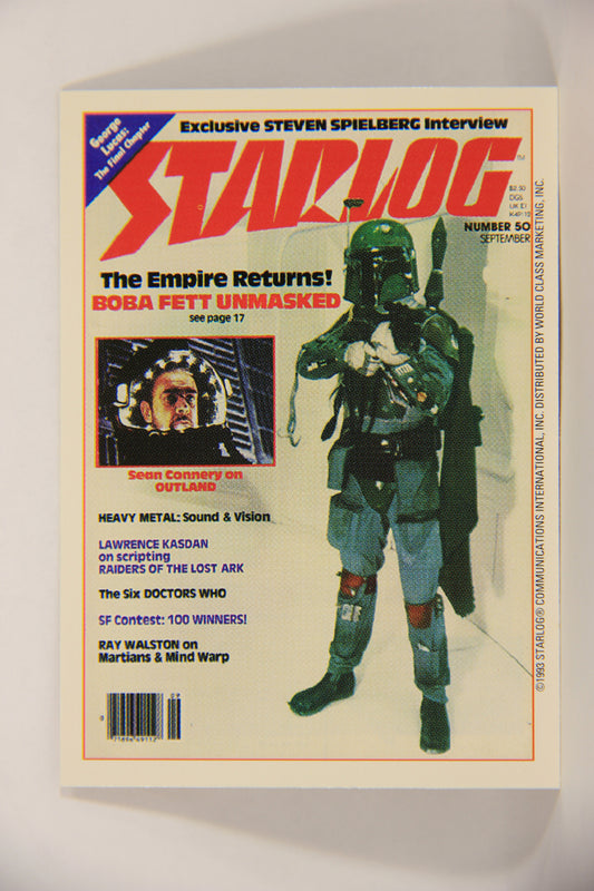 Starlog 1993 Trading Card #58 The Empire Strikes Back "Cover Number 50" L007626