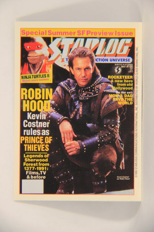 Starlog 1993 Trading Card #78 Robin Hood Prince Of Thieves "Cover Number 166" L007646