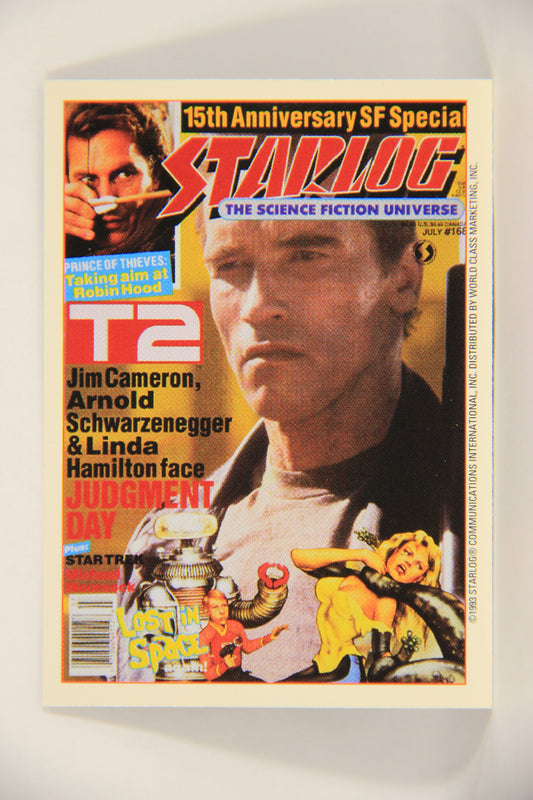 Starlog 1993 Trading Card #83 T2 Terminator 2 Judgment Day "Cover Number 168" L007651