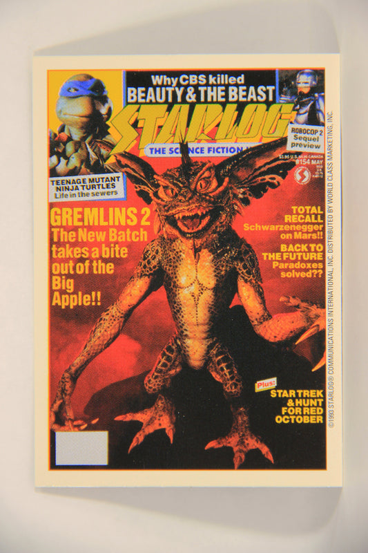 Starlog 1993 Trading Card #86 Gremlins 2 The New Batch "Cover Number 154" L007654