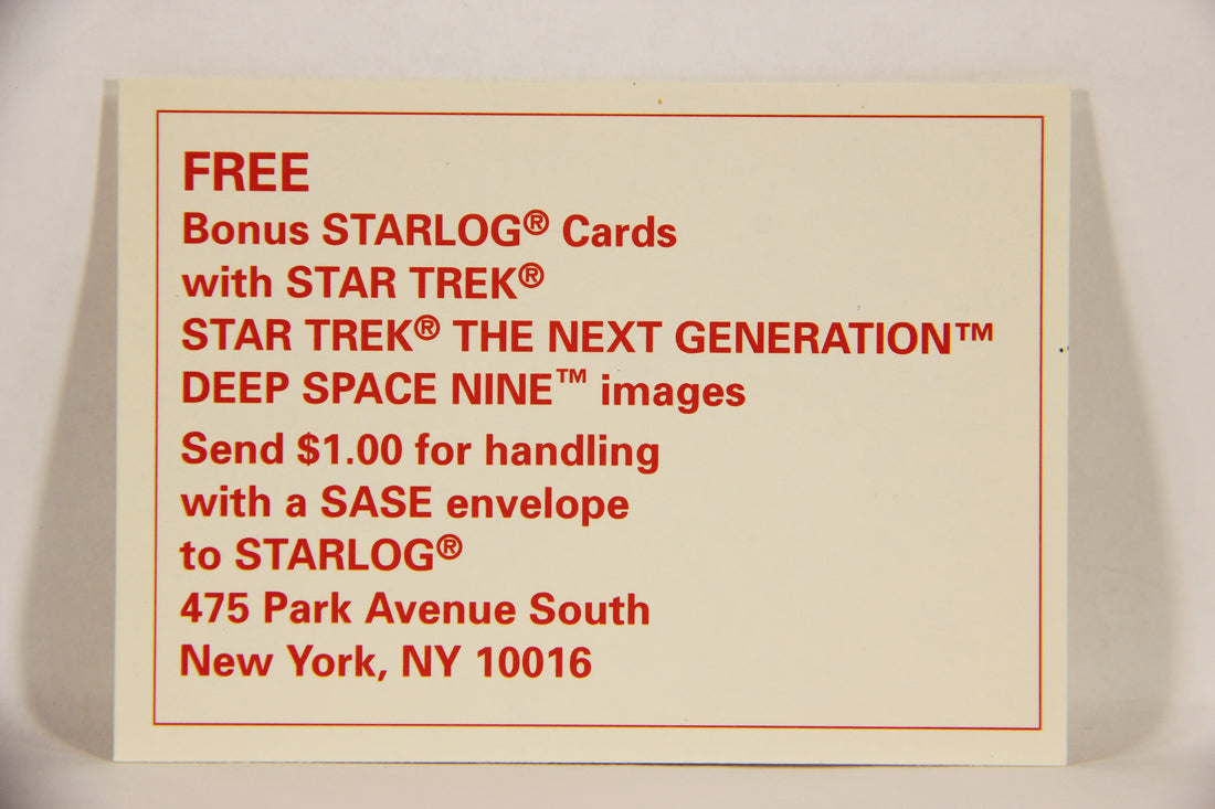 Starlog 1993 Trading Card #CL4 Checklist L007672
