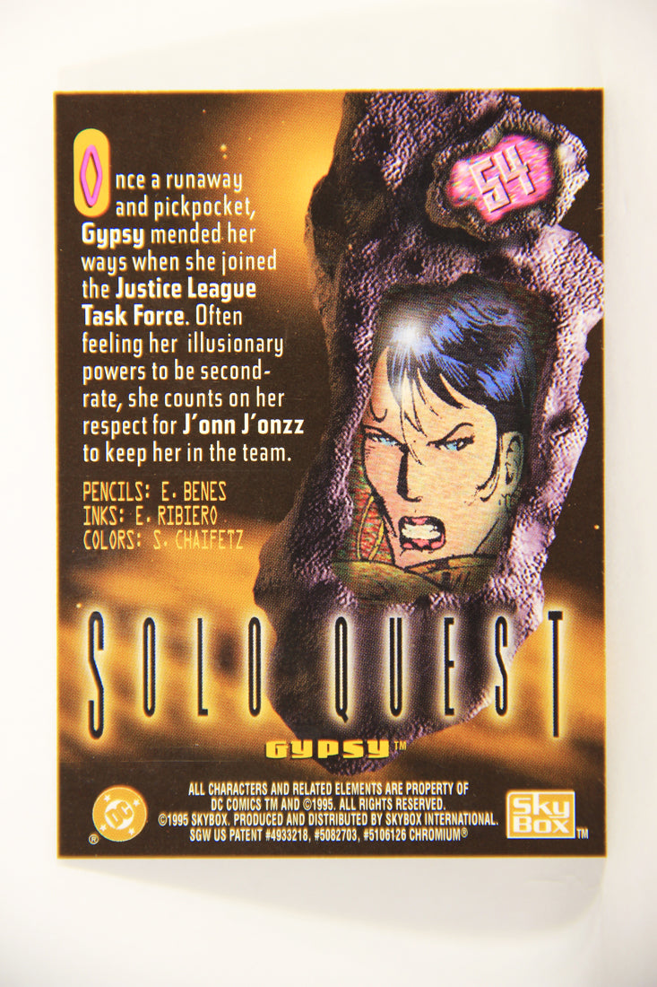 DC Legends '95 Power Chrome 1995 Trading Card #54 Gypsy L007709