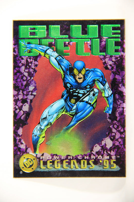 DC Legends '95 Power Chrome 1995 Trading Card #67 Blue Beetle L007722