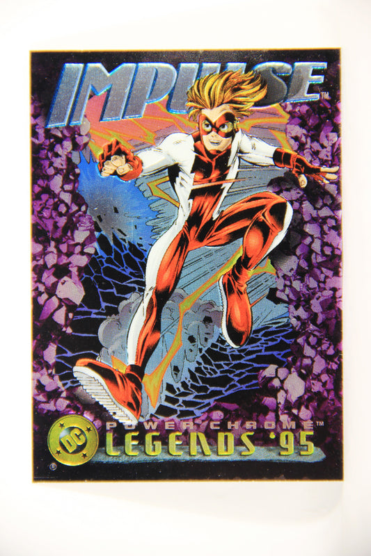 DC Legends '95 Power Chrome 1995 Trading Card #72 Impulse L007727