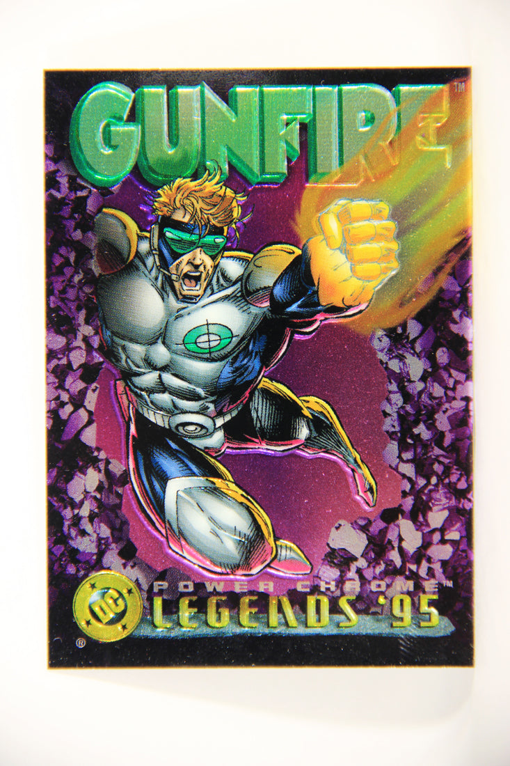 DC Legends '95 Power Chrome 1995 Trading Card #78 Gunfire L007733