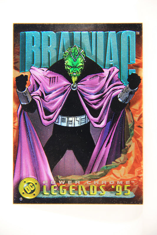 DC Legends '95 Power Chrome 1995 Trading Card #86 Brainiac L007741