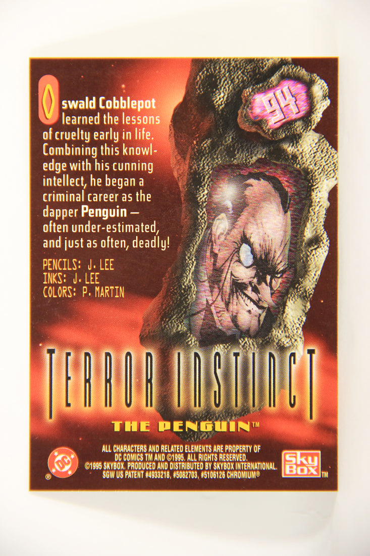 DC Legends '95 Power Chrome 1995 Trading Card #94 The Penguin L007749