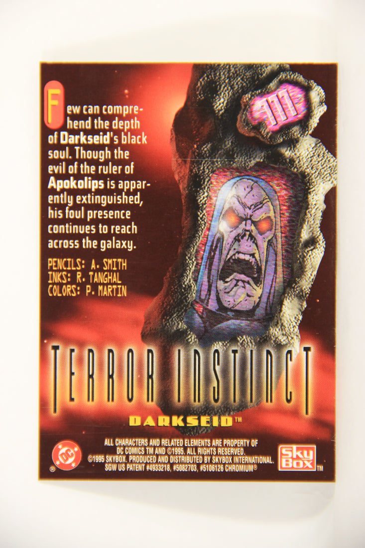 DC Legends '95 Power Chrome 1995 Trading Card #111 Darkseid L007766
