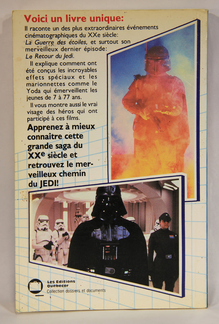 Star Wars 1983 French Paperback La Fantastique Histoire Du Jedi Et Des Star Wars L007820