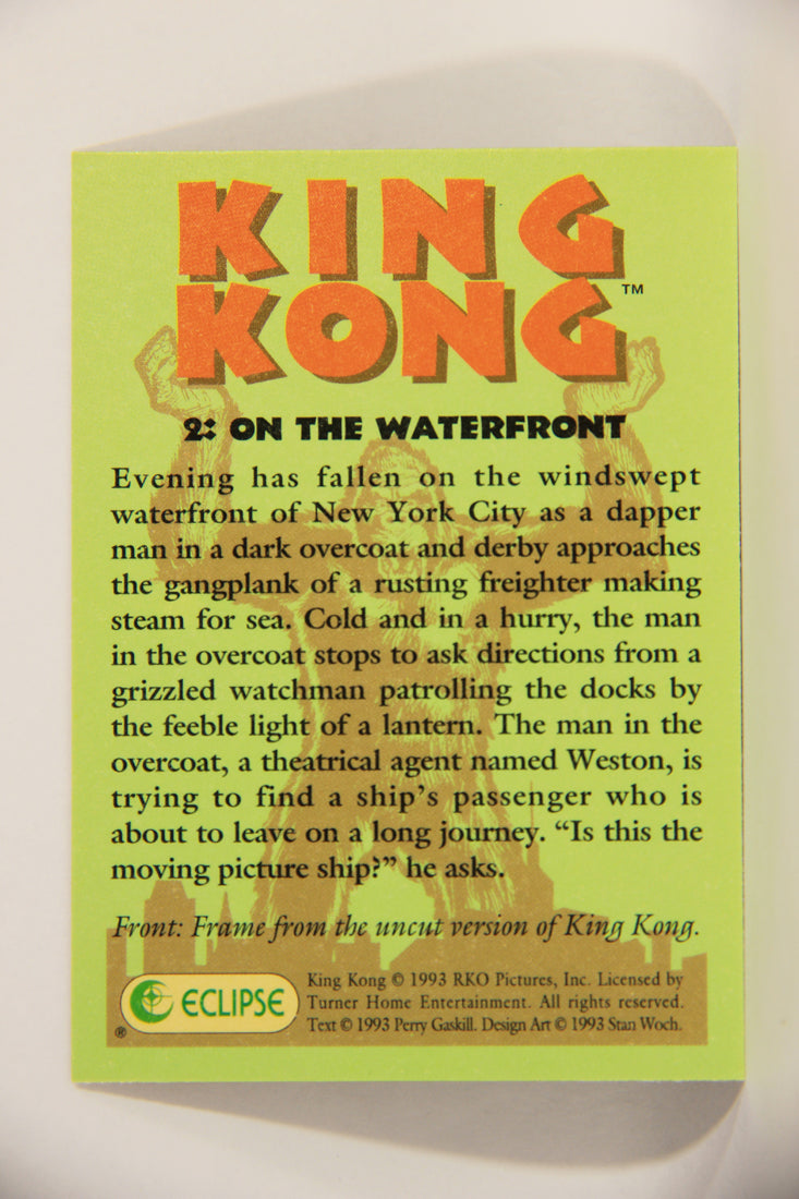 King Kong 60th Anniversary 1993 Trading Card #2 On The Waterfront L007870