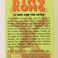 King Kong 60th Anniversary 1993 Trading Card #6 Ann And The Apple L007874