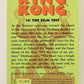 King Kong 60th Anniversary 1993 Trading Card #11 The Film Test L007879