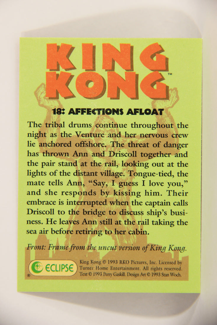 King Kong 60th Anniversary 1993 Trading Card #18 Affections Afloat L007886