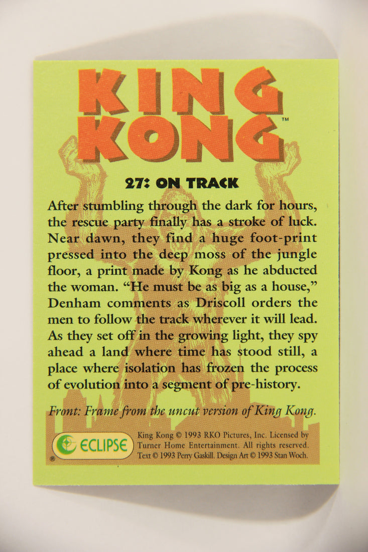 King Kong 60th Anniversary 1993 Trading Card #27 On Track L007895