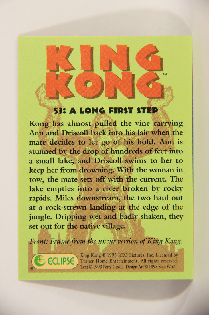 King Kong 60th Anniversary 1993 Trading Card #53 A Long First Step L007921