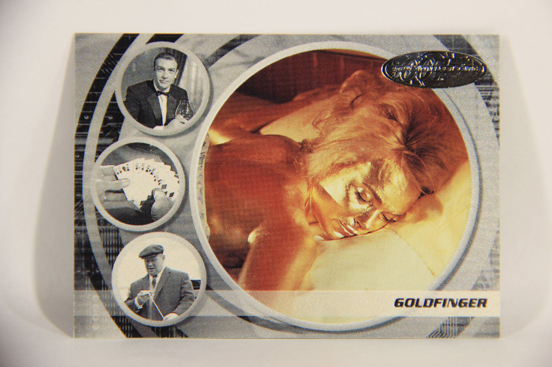 James Bond 007 40th Anniversary 2002 Trading Card #10 Goldfinger L008103