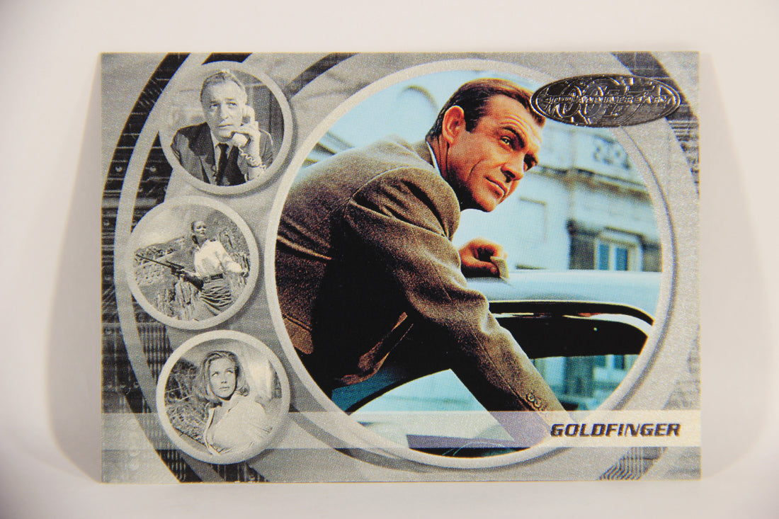 James Bond 007 40th Anniversary 2002 Trading Card #11 Sean Connery As Bond L008104