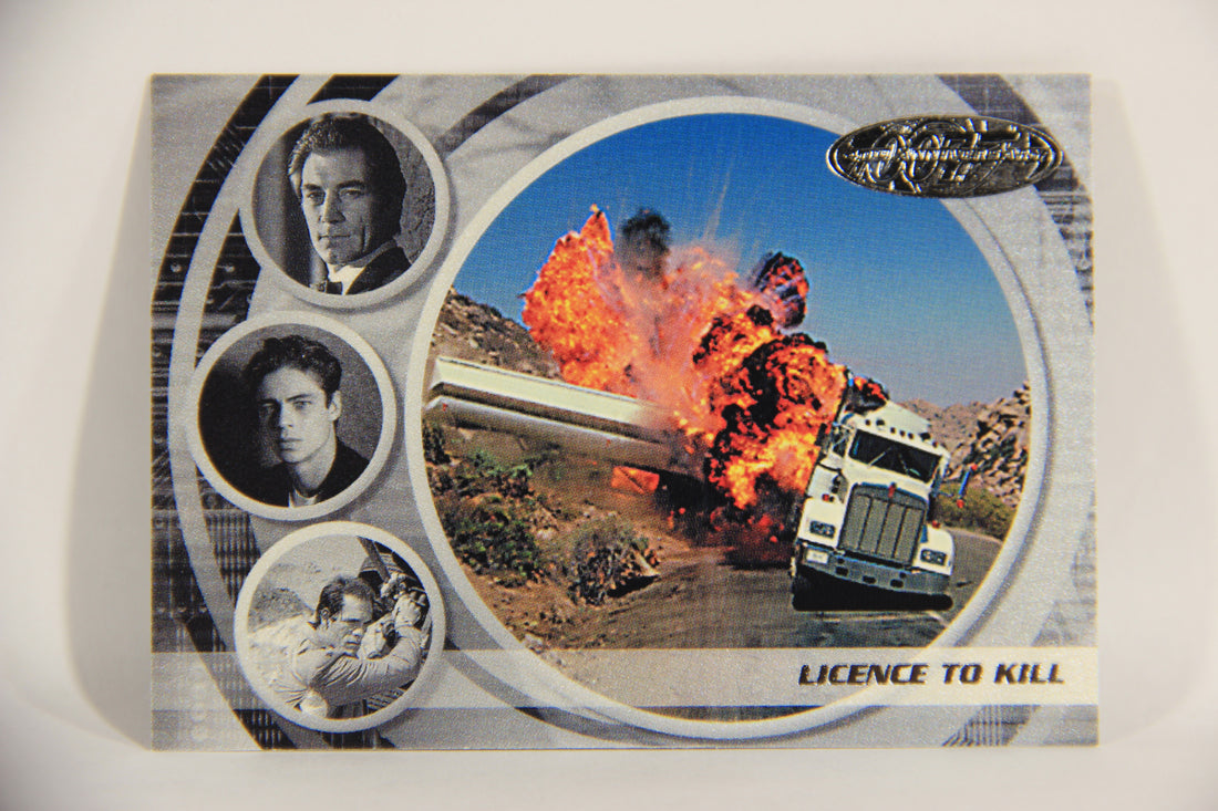 James Bond 007 40th Anniversary 2002 Trading Card #51 Truck Explosion L008144