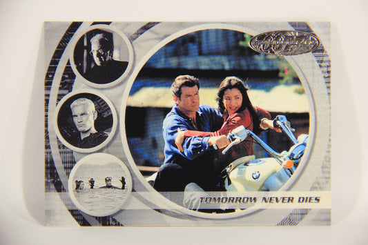 James Bond 007 40th Anniversary 2002 Trading Card #56 Motorcycle Chase L008149