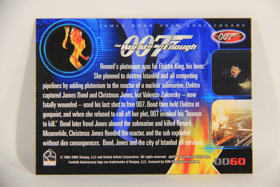 James Bond 007 40th Anniversary 2002 Trading Card #60 Bond Captured L008153