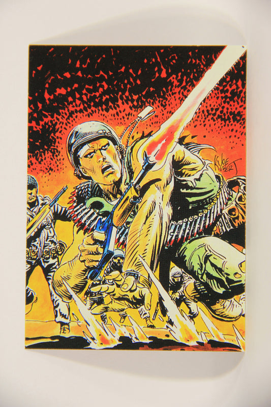 GI Joe 30th Salute 1994 Trading Card #85 Combat Sargent Savage ENG L008236