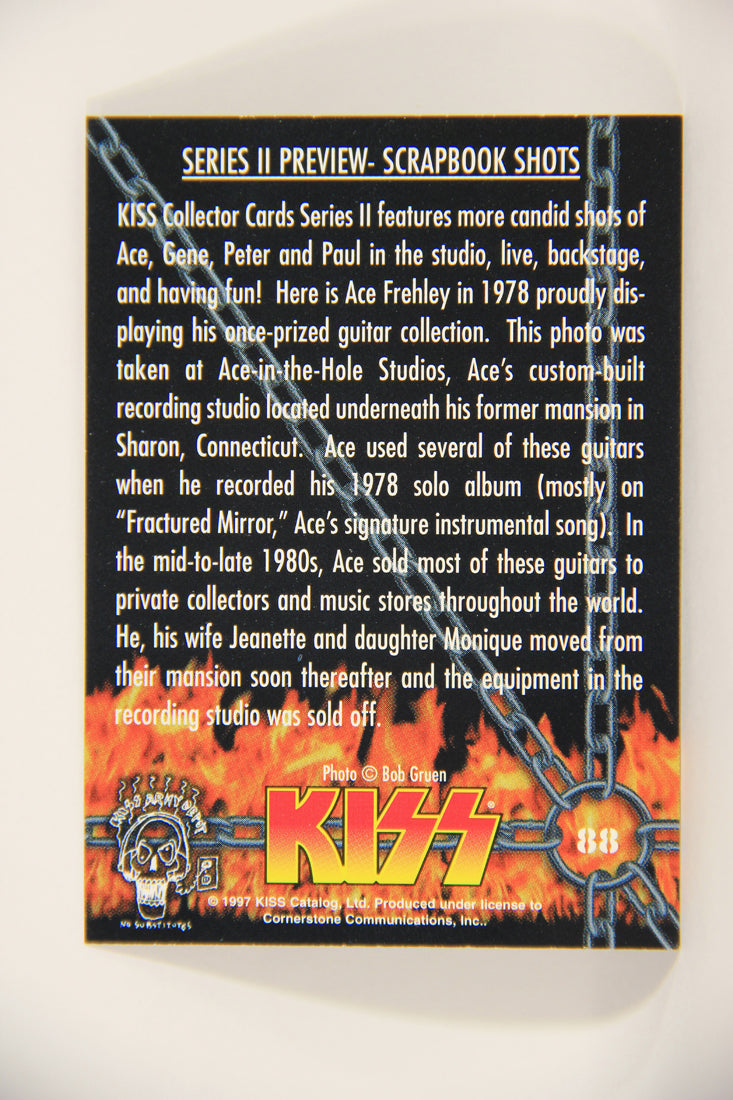 Kiss 1998 Series I Trading Card #88 Scrapbook Shots L008467