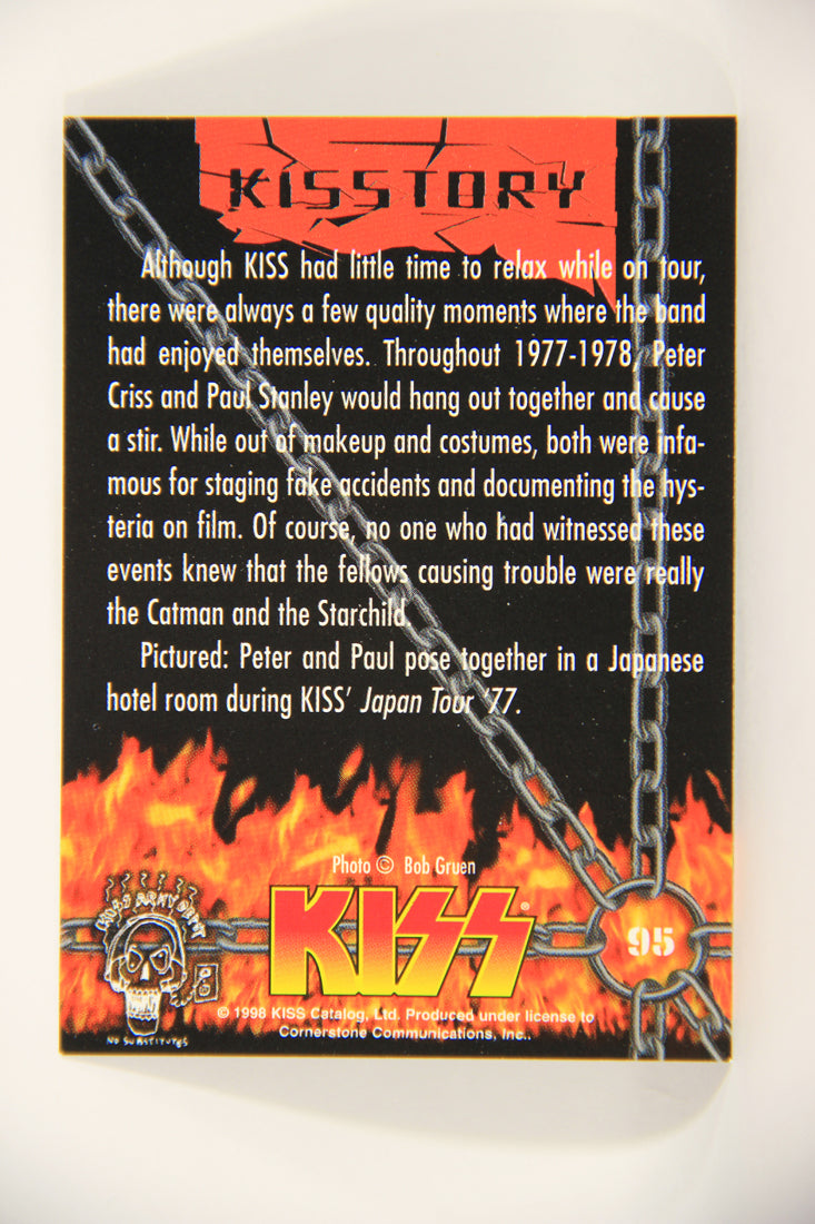 Kiss 1998 Series II Trading Card #95 Kiss' Japan Tour '77 L008474