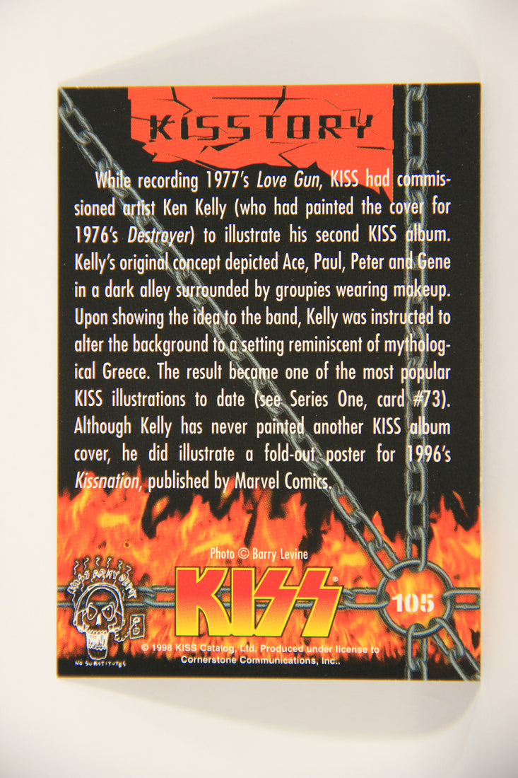 Kiss 1998 Series II Trading Card #105 About Artist Ken Kelly L008484