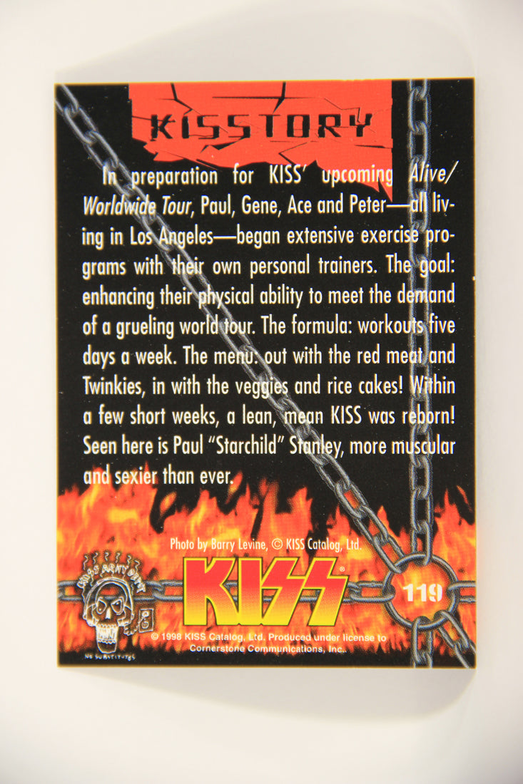 Kiss 1998 Series II Trading Card #119 Paul Starchild Stanley L008498