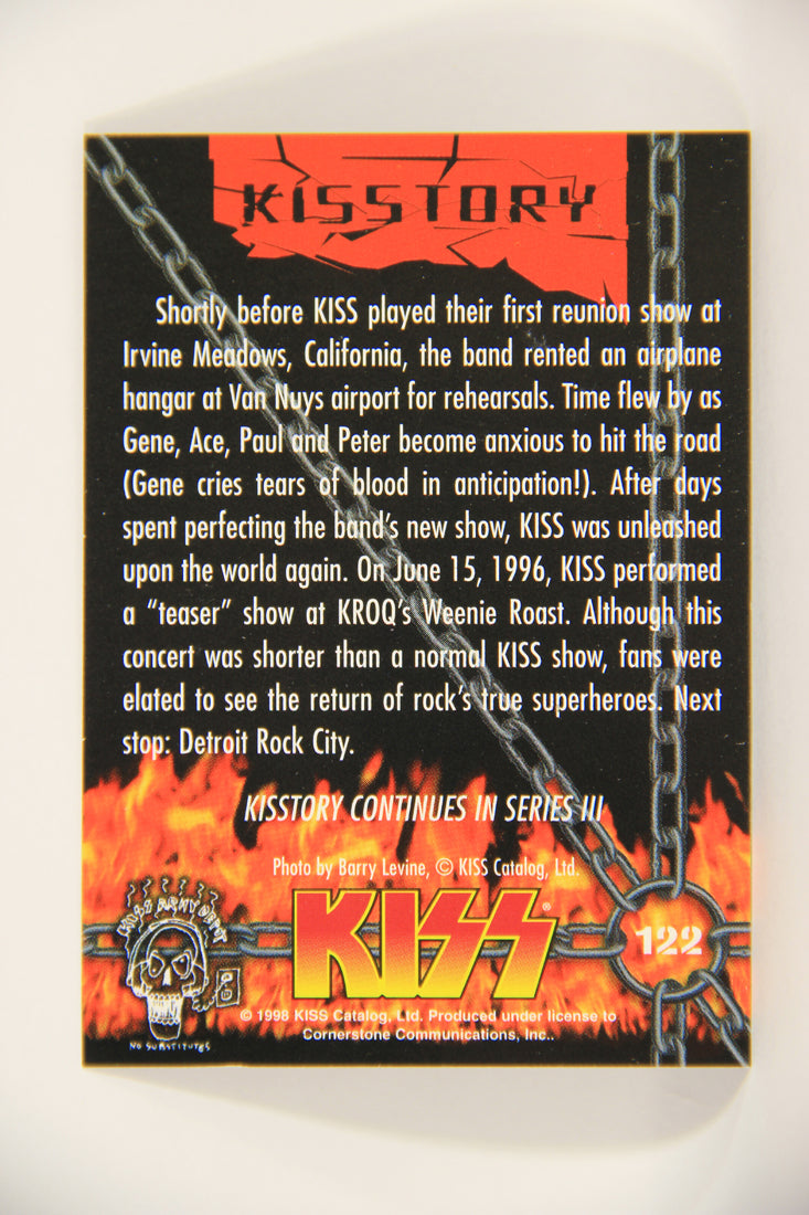 Kiss 1998 Series II Trading Card #122 Tears Of Blood L008501