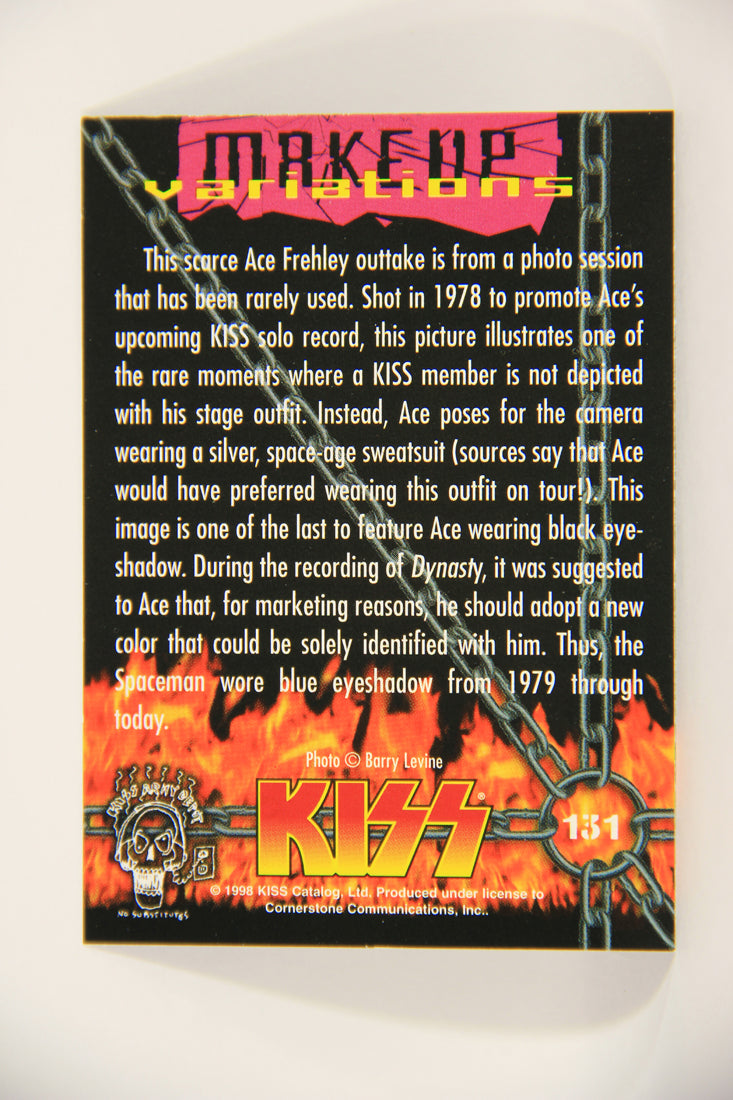 Kiss 1998 Series II Trading Card #131 Scarce Ace Frehley Outtake L008510