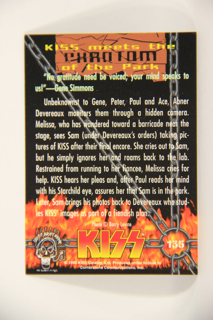 Kiss 1998 Series II Trading Card #135 Your Mind Speaks To Us L008514