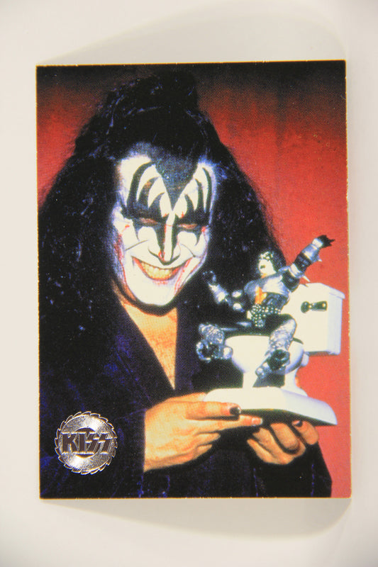 Kiss 1998 Series II Trading Card #148 Gene Simmons With A Custom Figure L008527