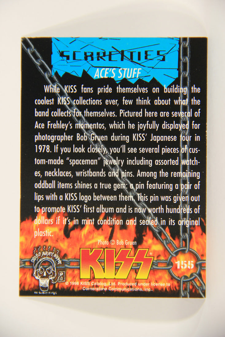 Kiss 1998 Series II Trading Card #155 Ace's Stuff L008534