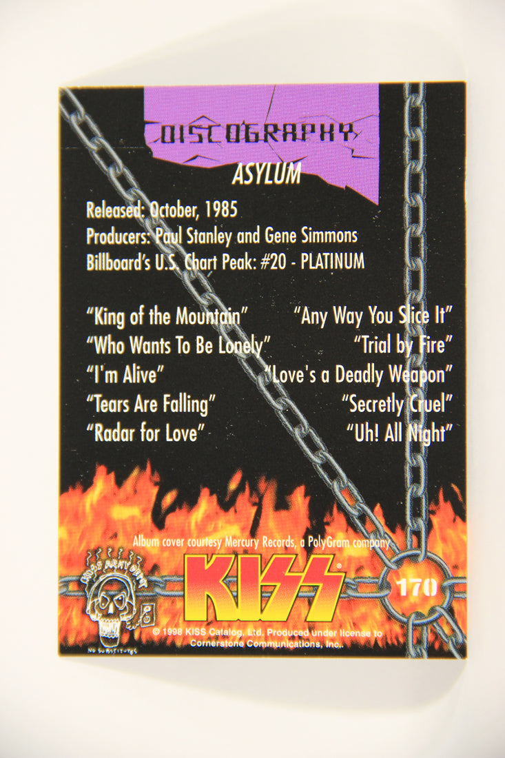 Kiss 1998 Series II Trading Card #170 Asylum L008549