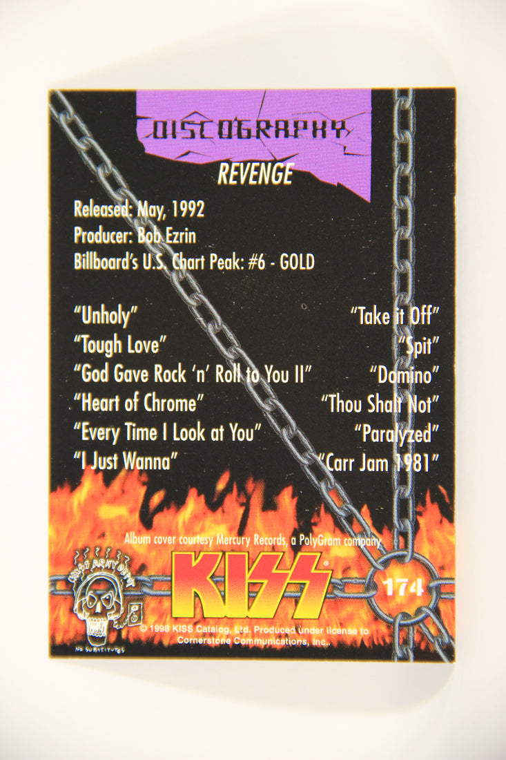 Kiss 1998 Series II Trading Card #174 Revenge L008553