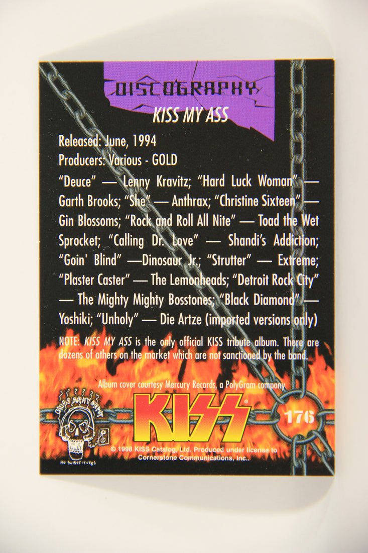 Kiss 1998 Series II Trading Card #176 KISS My Ass L008555