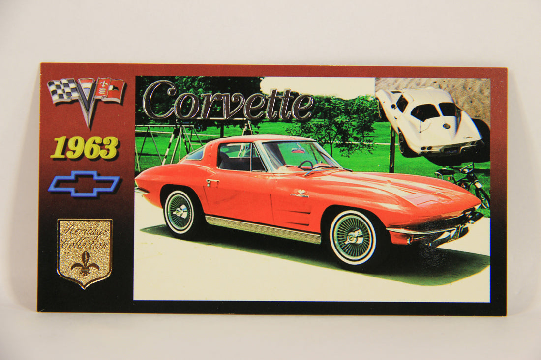 Corvette Heritage Collection 1996 Trading Card #12 - 1963 Coupe L008830