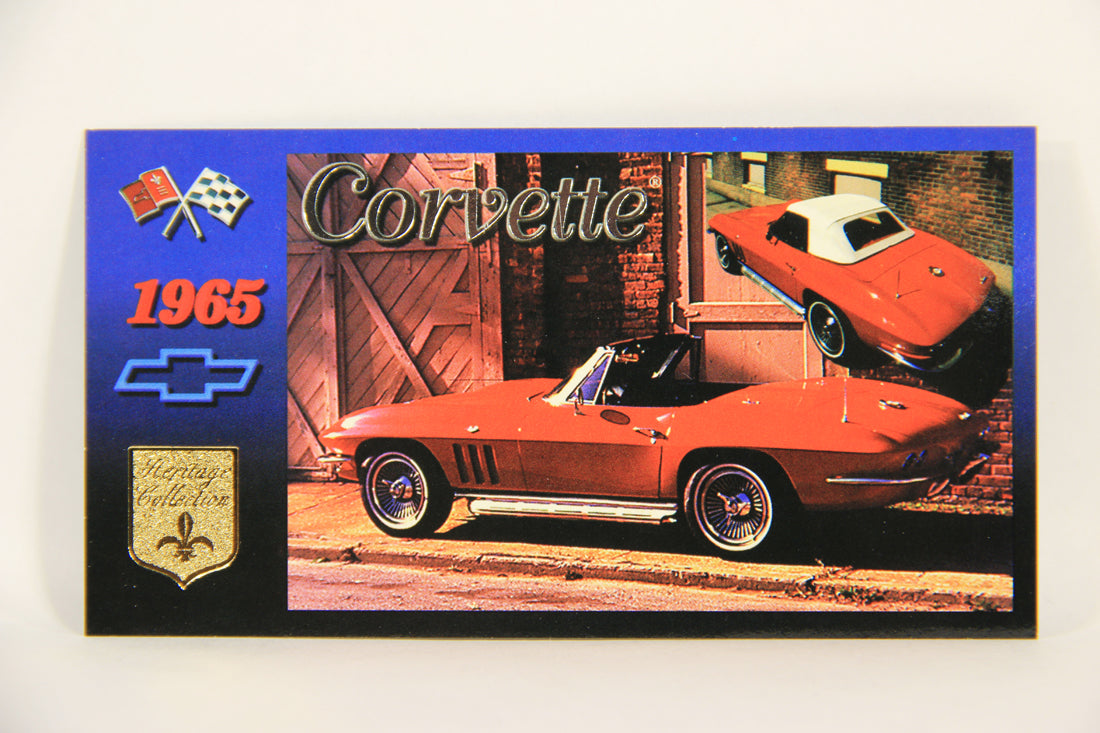 Corvette Heritage Collection 1996 Trading Card #15 - 1965 Convertible L008833