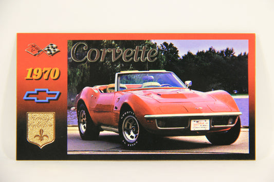 Corvette Heritage Collection 1996 Trading Card #25 - 1970 Convertible L008843