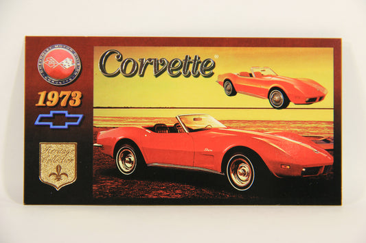 Corvette Heritage Collection 1996 Trading Card #31 - 1973 Convertible L008849