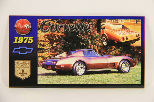 Corvette Heritage Collection 1996 Trading Card #36 - 1975 Coupe L008854