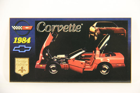 Corvette Heritage Collection 1996 Trading Card #44 - 1984 Coupe L008862