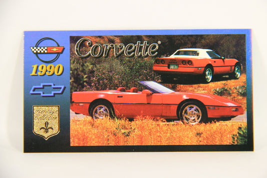 Corvette Heritage Collection 1996 Trading Card #54 - 1990 Convertible L008872