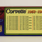 Corvette Heritage Collection 1996 Trading Card #89 Checklist 1 Of 2 L008907