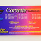 Corvette Heritage Collection 1996 Trading Card #89 Checklist 1 Of 2 L008907