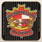 Microbrasserie Du Lièvre Beer Coaster Microbrewery Canada Québec FR  Jackrabbit L009250