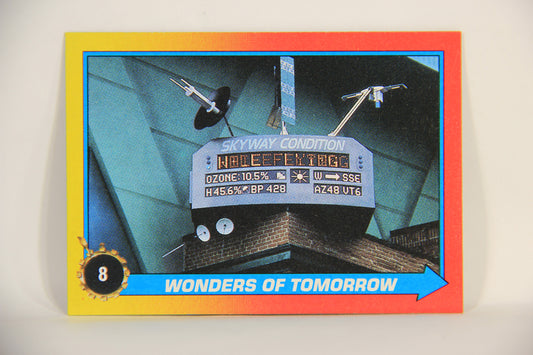 Back To The Future II 1989 Trading Card #8 Wonders Of Tomorrow L009419